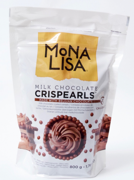 Crisp Pearl milk chocolate 800 g Callebaut at sweetART -1